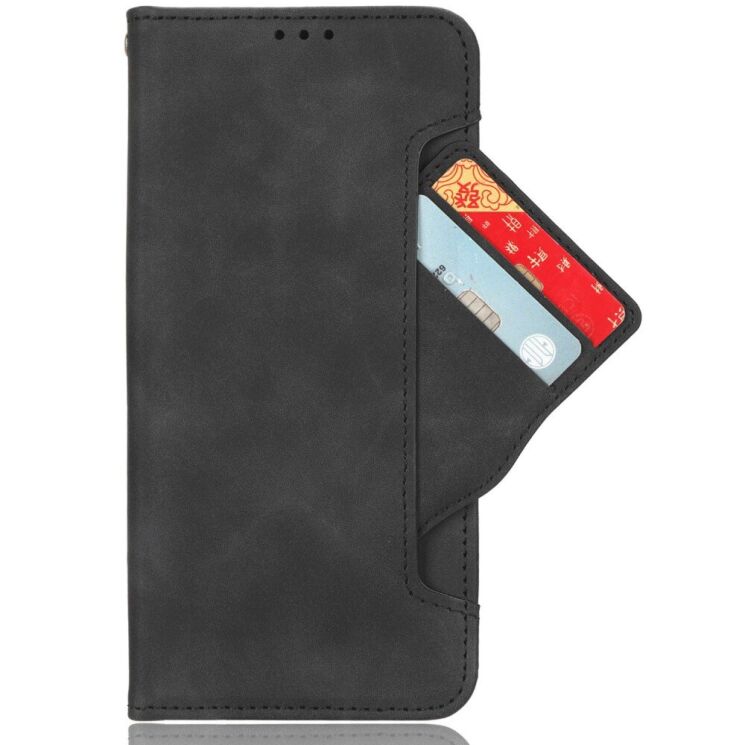 Чохол Deexe Wallet Stand для Nokia G42 - Black: фото 2 з 7