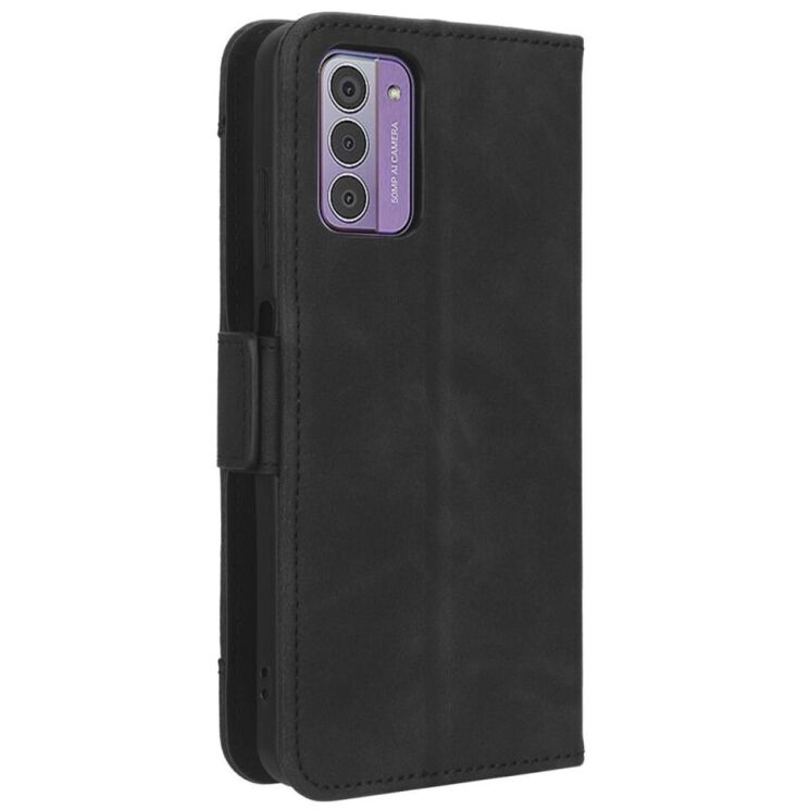 Чохол Deexe Wallet Stand для Nokia G42 - Black: фото 7 з 7