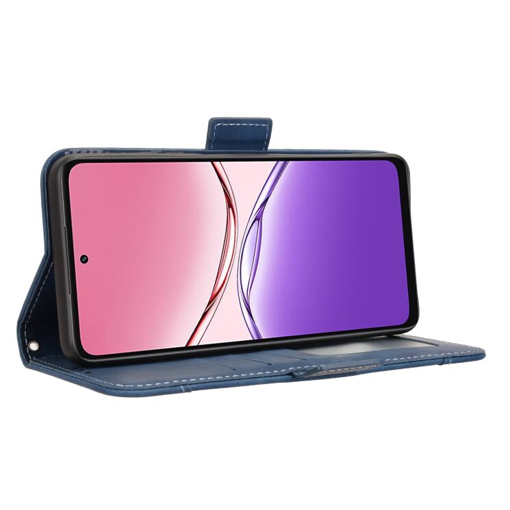 Чохол Deexe Wallet Stand для OPPO A5x - Blue: фото 6 з 14
