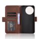 Чехол Deexe Wallet Stand для TECNO Spark 30 Pro - Brown (373601Z). Фото 4 из 8