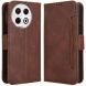 Чехол Deexe Wallet Stand для TECNO Spark 30 Pro - Brown (373601Z). Фото 1 из 8