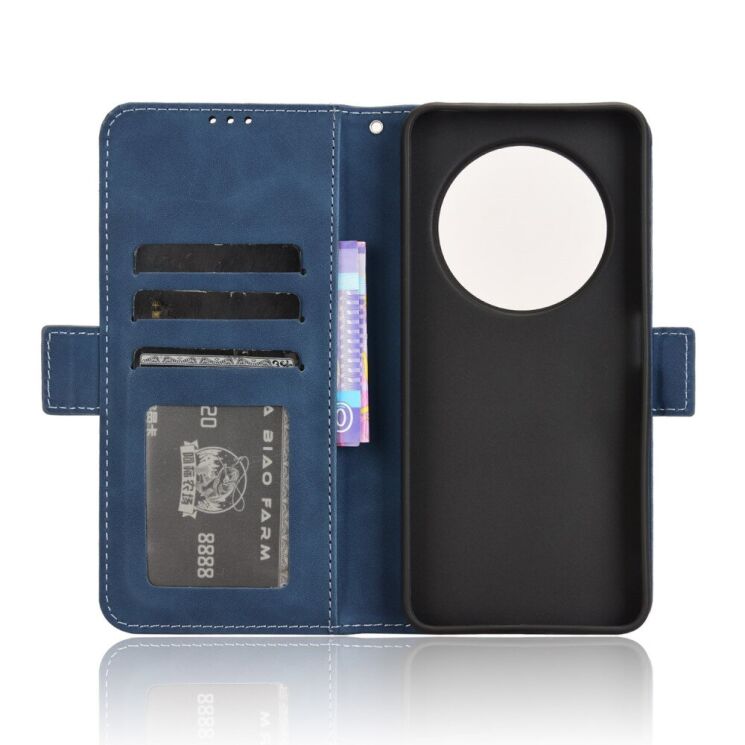 Чехол Deexe Wallet Stand для Xiaomi Redmi 14C / Redmi A4 5G / Poco C75 - Blue: фото 6 из 7