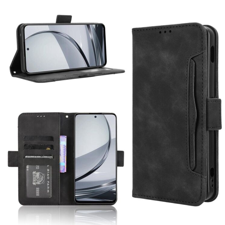Чехол Deexe Wallet Stand для ZTE Nubia Focus Pro - Black: фото 8 из 8