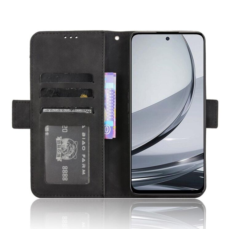 Чехол Deexe Wallet Stand для ZTE Nubia Focus Pro - Black: фото 2 из 8