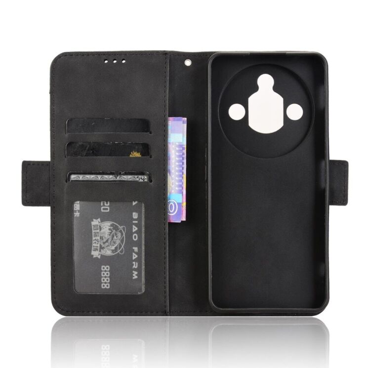 Чехол Deexe Wallet Stand для ZTE Nubia Focus Pro - Black: фото 4 из 8