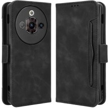 Чехол Deexe Wallet Stand для ZTE Nubia Focus Pro - Black: фото 1 из 8