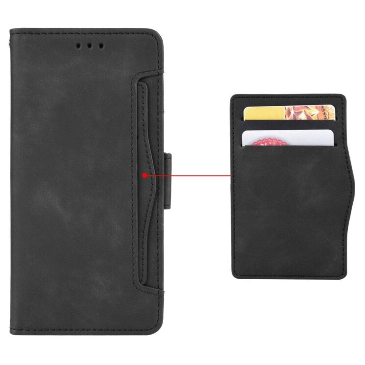 Чехол Deexe Wallet Stand для ZTE Nubia Focus Pro - Black: фото 5 из 8
