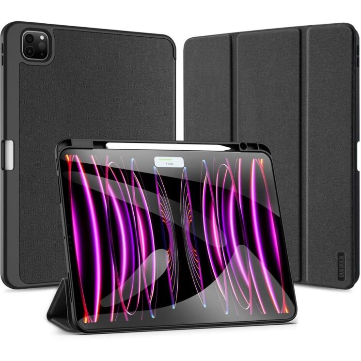 Чехол DUX DUCIS Domo Series для Apple iPad Pro 13 (2024) - Black: фото 2 из 12