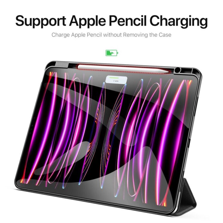 Чехол DUX DUCIS Domo Series для Apple iPad Pro 13 (2024) - Black: фото 3 из 12