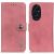 Чохол KHAZNEH Leather Wallet для Honor 200 - Pink: фото 1 з 8