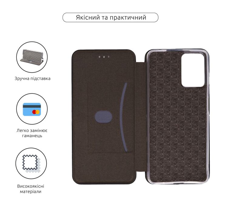 Чохол-книжка ArmorStandart G-Case для Motorola Moto G24 - Black: фото 3 з 3