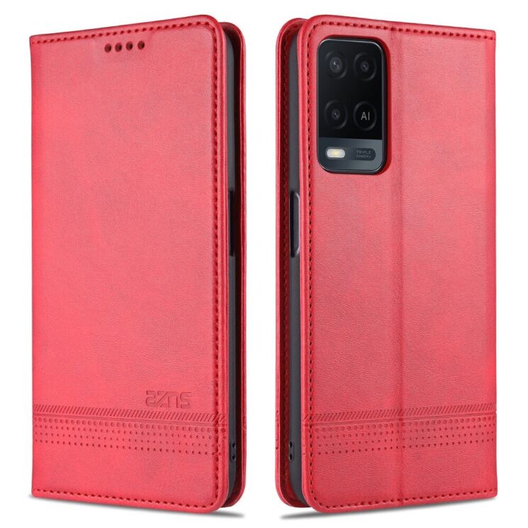 Чехол-книжка AZNS Classic Series для OPPO A54 - Red: фото 1 из 7