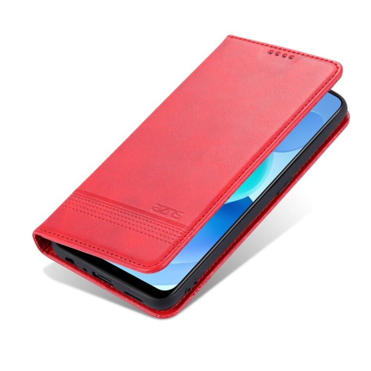 Чехол-книжка AZNS Classic Series для OPPO A74 - Red: фото 2 из 9