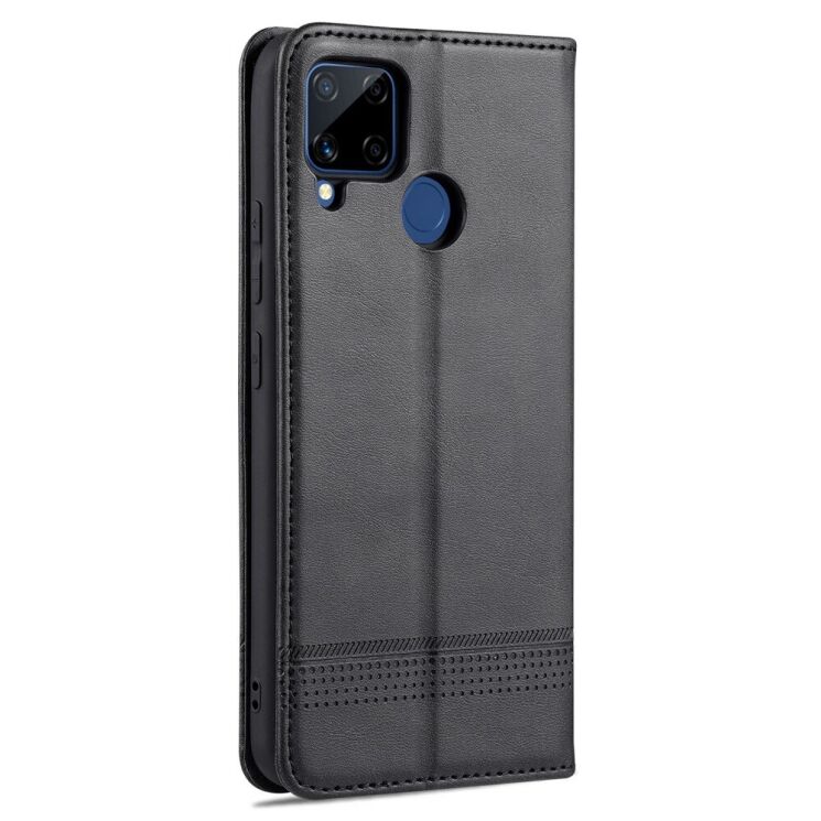 Чехол-книжка AZNS Classic Series для Realme C15 - Black: фото 4 из 9