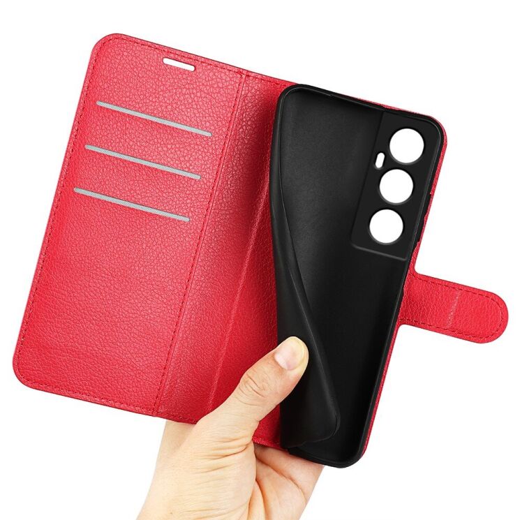 Чохол-книжка Deexe Book Type для Realme C65 - Rose: фото 6 з 6