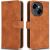 Чехол-книжка Deexe Classic Series для TECNO Spark Go 1 - Brown: фото 1 из 7