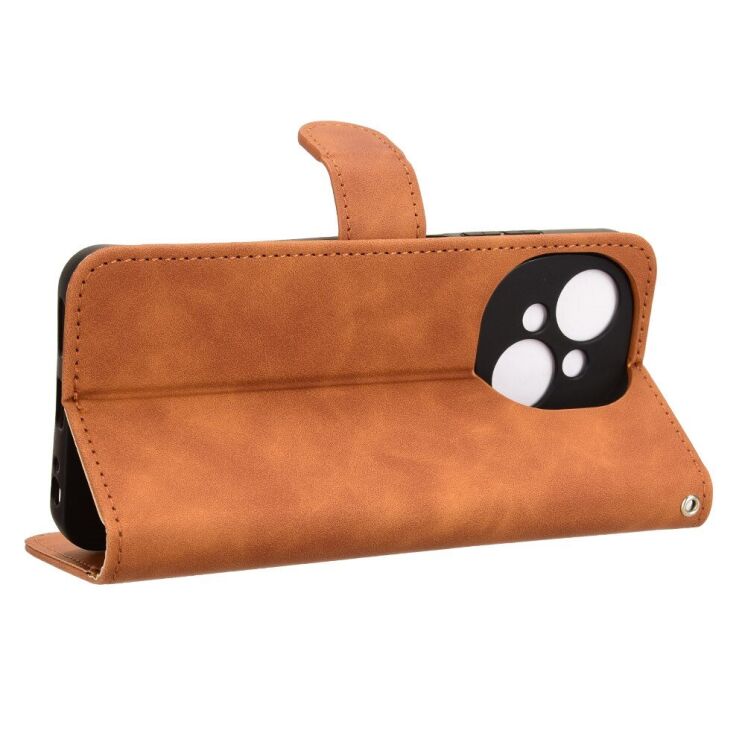 Чехол-книжка Deexe Classic Series для TECNO Spark Go 1 - Brown: фото 3 из 7