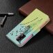 Чехол-книжка Deexe Color Wallet для OPPO A74 - Feather/Bird Pattern (231839H). Фото 6 из 8