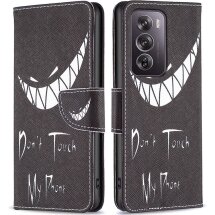 Чехол-книжка Deexe Color Wallet для OPPO Reno 12 Pro - Don't Touch My Phone: фото 1 из 7