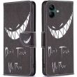 Чехол-книжка Deexe Color Wallet для Samsung Galaxy A05 (A055) - Don't Touch My Phone (340406J)