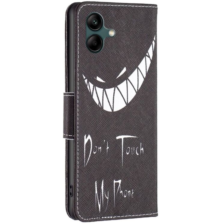 Чехол-книжка Deexe Color Wallet для Samsung Galaxy A05 (A055) - Don't Touch My Phone: фото 4 из 8