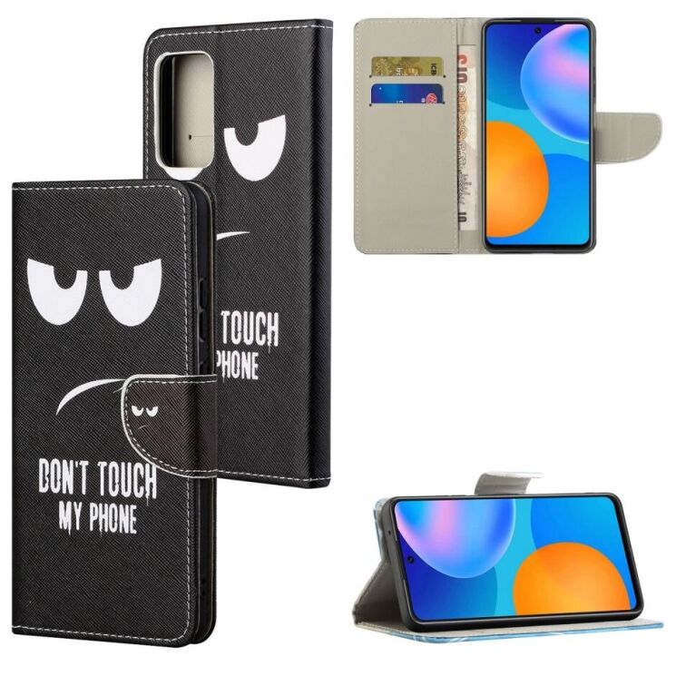 Чехол-книжка Deexe Color Wallet для Samsung Galaxy A53 - Don't Touch My Phone: фото 6 из 6