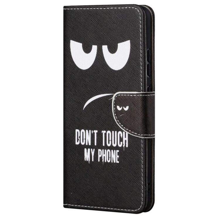 Чехол-книжка Deexe Color Wallet для Samsung Galaxy A53 - Don't Touch My Phone: фото 2 из 6