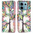 Чехол-книжка Deexe Color Wallet для Xiaomi Redmi Note 13 Pro 4G / Poco M6 Pro - Life Tree (345751D)
