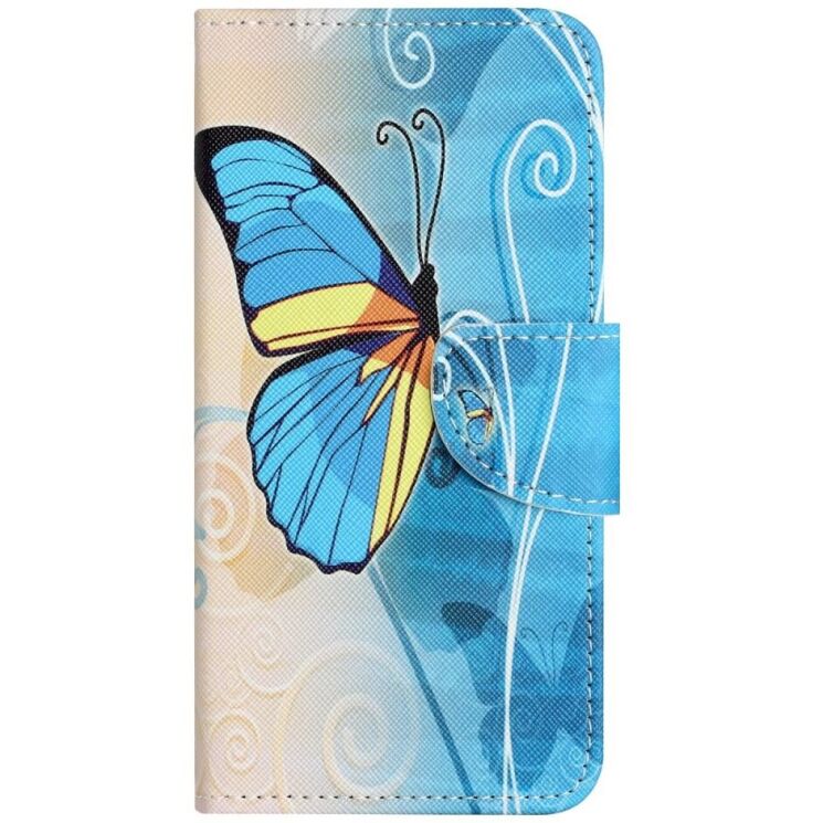 Чохол-книжка Deexe Color Wallet для Xiaomi Redmi Note 14 4G - Butterfly: фото 4 з 5