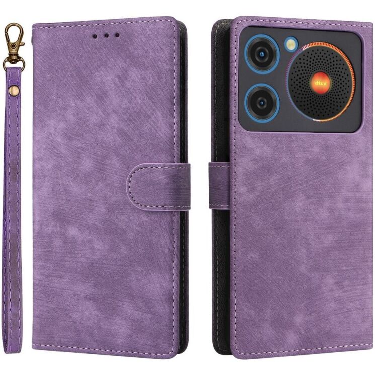 Чохол-книжка Deexe Delta Book для ZTE Nubia Music - Purple: фото 1 з 7