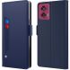 Чехол-книжка Deexe Eclipse Wallet для Motorola Edge 50 Fusion - Blue (354243L). Фото 1 из 10