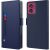 Чехол-книжка Deexe Eclipse Wallet для Motorola Edge 50 Fusion - Blue: фото 1 из 10