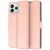 Чехол-книжка Deexe Faro Wallet для Xiaomi Redmi Note 14 5G - Rose Gold: фото 1 из 7