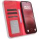 Чехол-книжка Deexe Retro Style для Nothing Phone (4a) Pro - Red (411405R). Фото 6 из 19