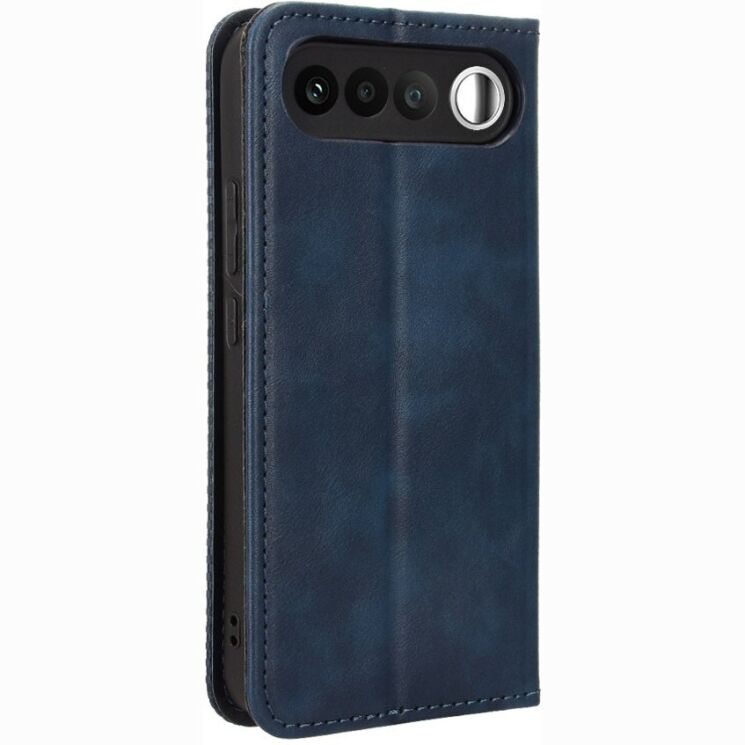 Чохол-книжка Deexe Retro Style для Realme 16 - Blue: фото 8 з 19