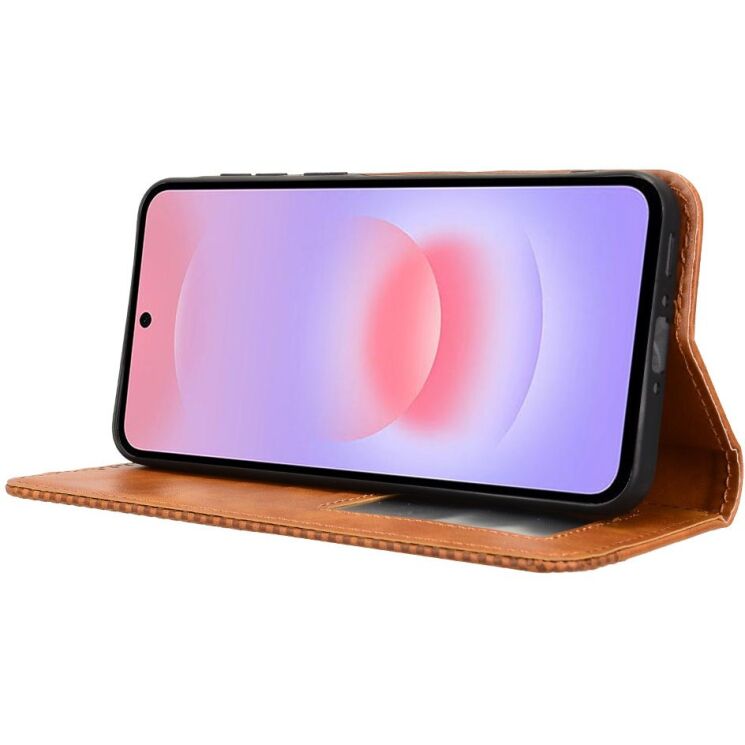 Чехол-книжка Deexe Retro Style для Samsung Galaxy A37 (A376) - Brown: фото 5 из 7