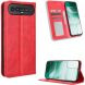Чехол-книжка Deexe Retro Style для TECNO Camon Slim - Red (433002R). Фото 1 из 17