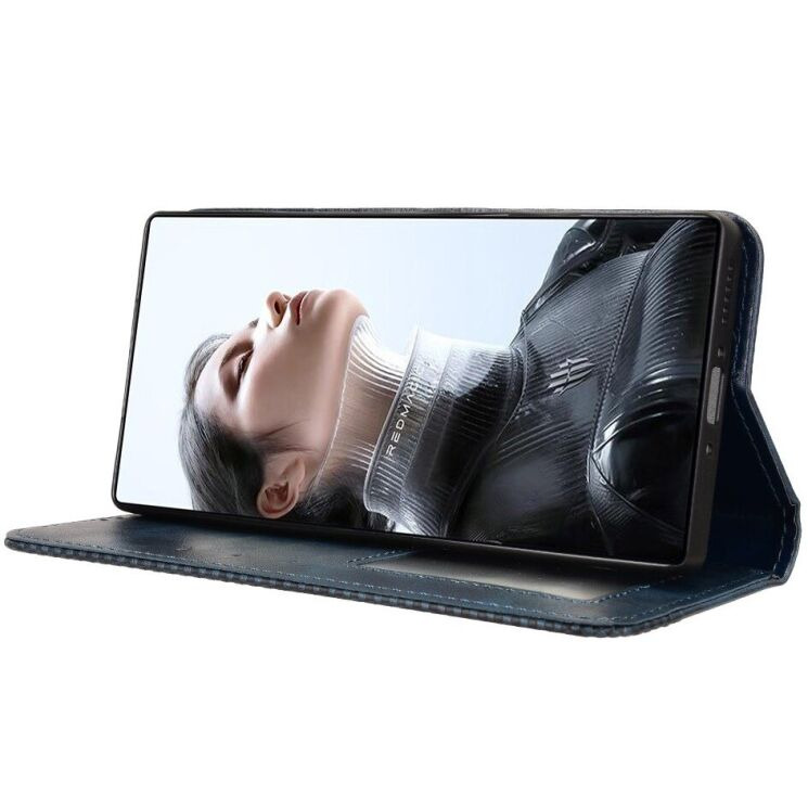 Чохол-книжка Deexe Retro Style для ZTE Nubia Red Magic 11 Pro - Blue (412206L) Чохол-книжка Deexe Retro Style для ZTE Nubia Red Magic 11 Pro - Blue: фото 6 з 17