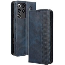 Чохол-книжка Deexe Retro Style для ZTE Nubia Red Magic 11 Pro - Blue: фото 1 з 17