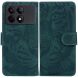 Чехол-книжка Deexe Tiger для Xiaomi Poco X6 Pro - Green (345845G). Фото 1 из 7