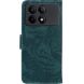 Чехол-книжка Deexe Tiger для Xiaomi Poco X6 Pro - Green (345845G). Фото 6 из 7