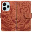 Чехол-книжка Deexe Tiger для Xiaomi Redmi 13 - Brown (358900Z)