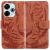 Чехол-книжка Deexe Tiger для Xiaomi Redmi 13 - Brown: фото 1 из 7