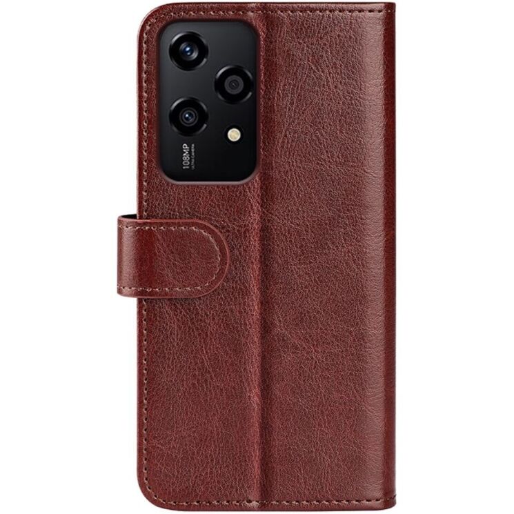 Чехол-книжка Deexe Wallet Style для Honor 200 Lite - Brown: фото 5 из 6