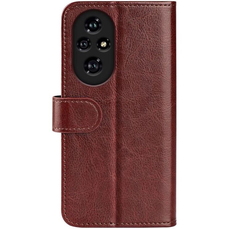 Чехол-книжка Deexe Wallet Style для Honor 200 Pro - Brown: фото 5 из 6