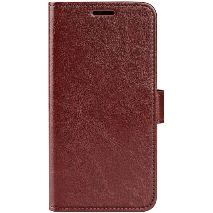 Чехол-книжка Deexe Wallet Style для Motorola Edge 50 Fusion - Brown: фото 4 из 7