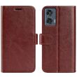 Чехол-книжка Deexe Wallet Style для Motorola Edge 50 Fusion - Brown (354219Z)
