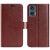 Чехол-книжка Deexe Wallet Style для Motorola Edge 50 Fusion - Brown: фото 1 из 7