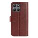 Чехол-книжка Deexe Wallet Style для Motorola Moto G15 - Brown (372633Z). Фото 6 из 6
