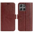 Чехол-книжка Deexe Wallet Style для Motorola Moto G15 - Brown (372633Z)